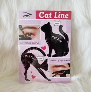 NWT! Cat Line Eyeliner Stencil, 10 Shapes